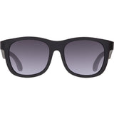 Jet Black Navigator | Polarized Smoke Lenses