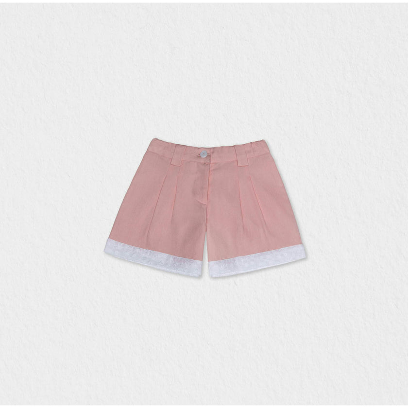Caissy Girl Shorts, Blue Denim Flower (Copy)