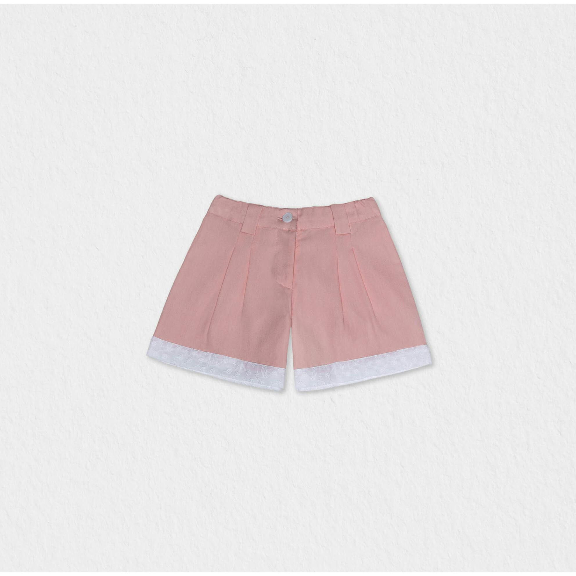 Caissy Girl Shorts, Blue Denim Flower (Copy)