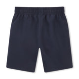 Navy Color-Block Swimshorts