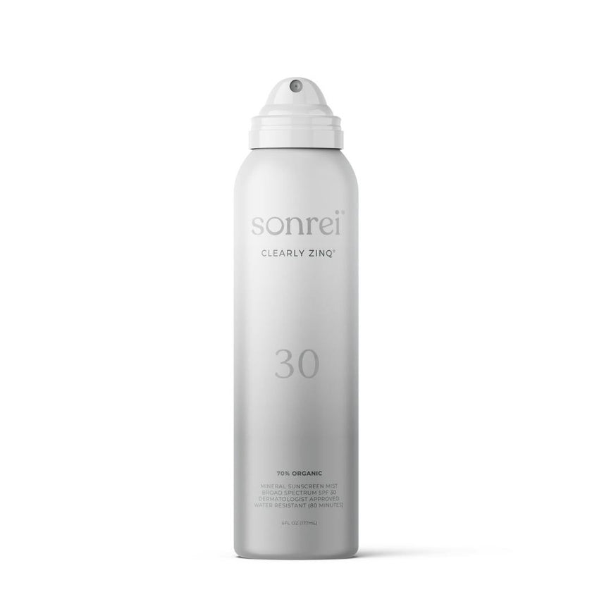 Clearly Zinq Organic SPF 30 Mineral Body Mist Sunscreen