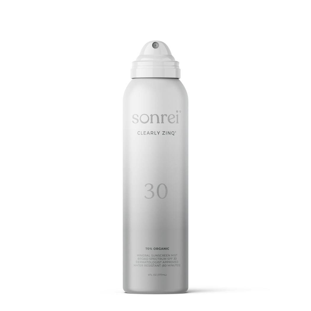 Clearly Zinq Organic SPF 30 Mineral Body Mist Sunscreen