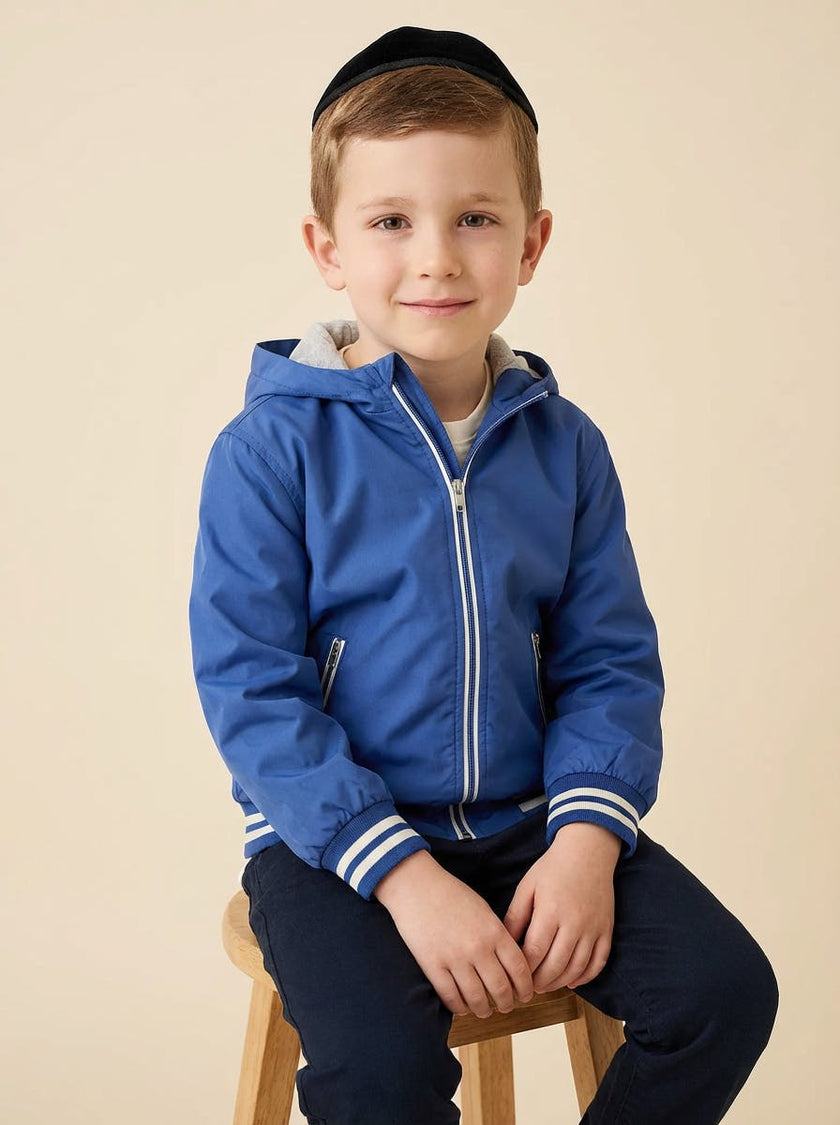 Hooded Windbreaker Jacket