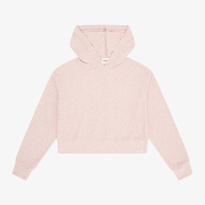 Tenly Hacci Rib Box Hoodie Pullover