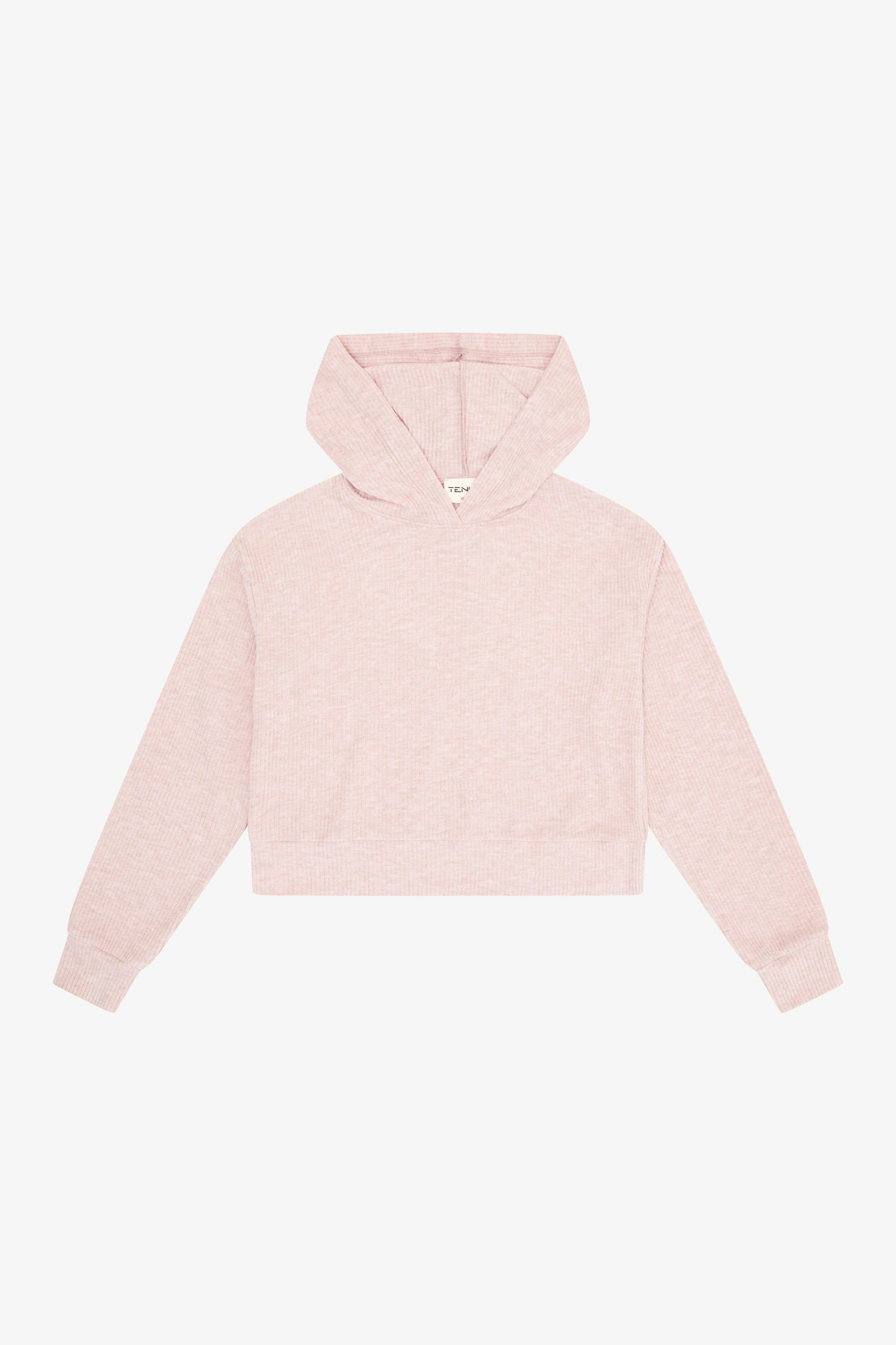 Tenly Hacci Rib Box Hoodie Pullover