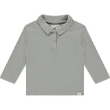 Ribbed Polo Long Sleeve