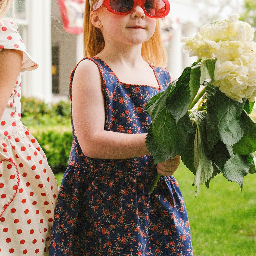 Mini Blair Set in Midnight Vibrant Chintz