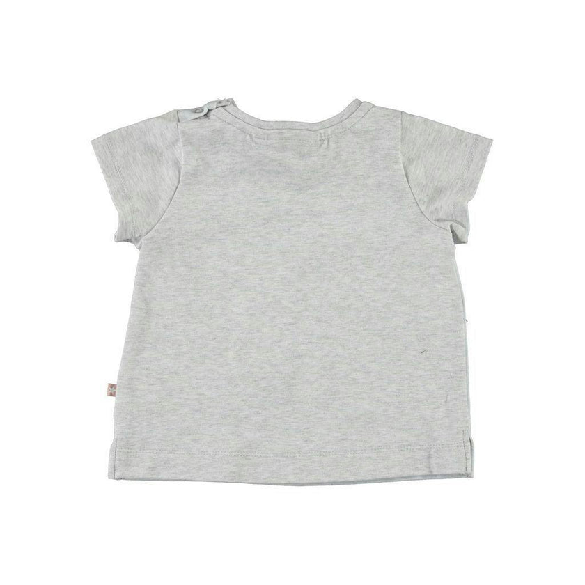 Grey Floral Hedgehog T-Shirt