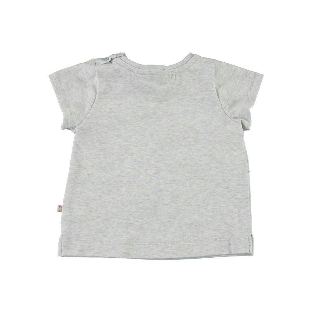 Grey Floral Hedgehog T-Shirt