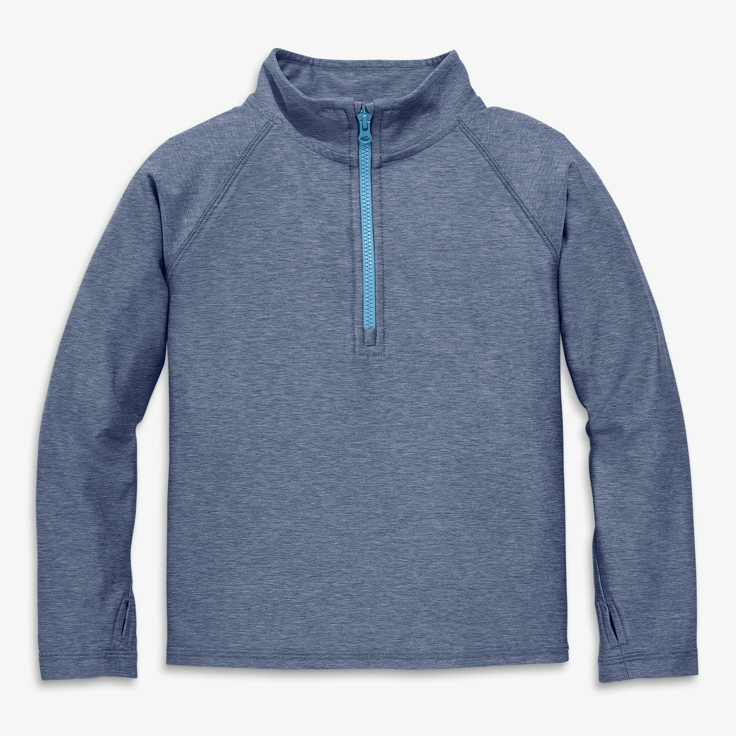 Kids FlexKnit half-zip pullover