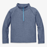 Kids FlexKnit half-zip pullover