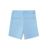 Wyatt Shorts in East Beach Blue with Sconset Stripe Cuffs