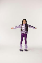 Jo High Neck Puffer 2-Pocket Zipper Down Jacket