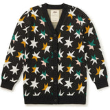 Long Iconic Stars Cardigan, Blue