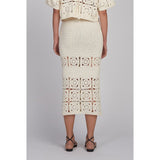 JANA CROCHET SKIRT | IVORY