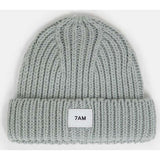 Chunky Rib Knit Beanie