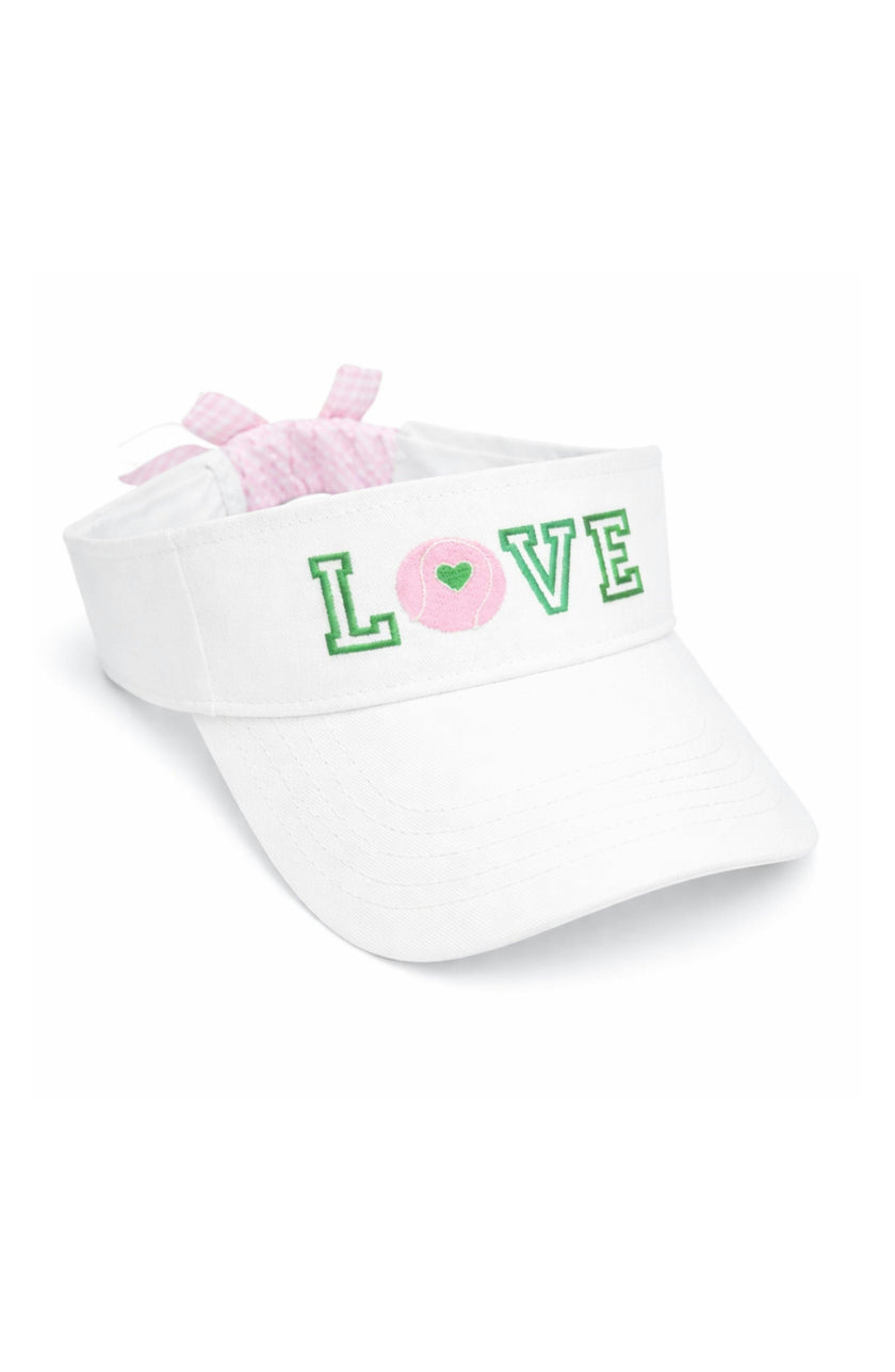 Love Tennis Bow Visor