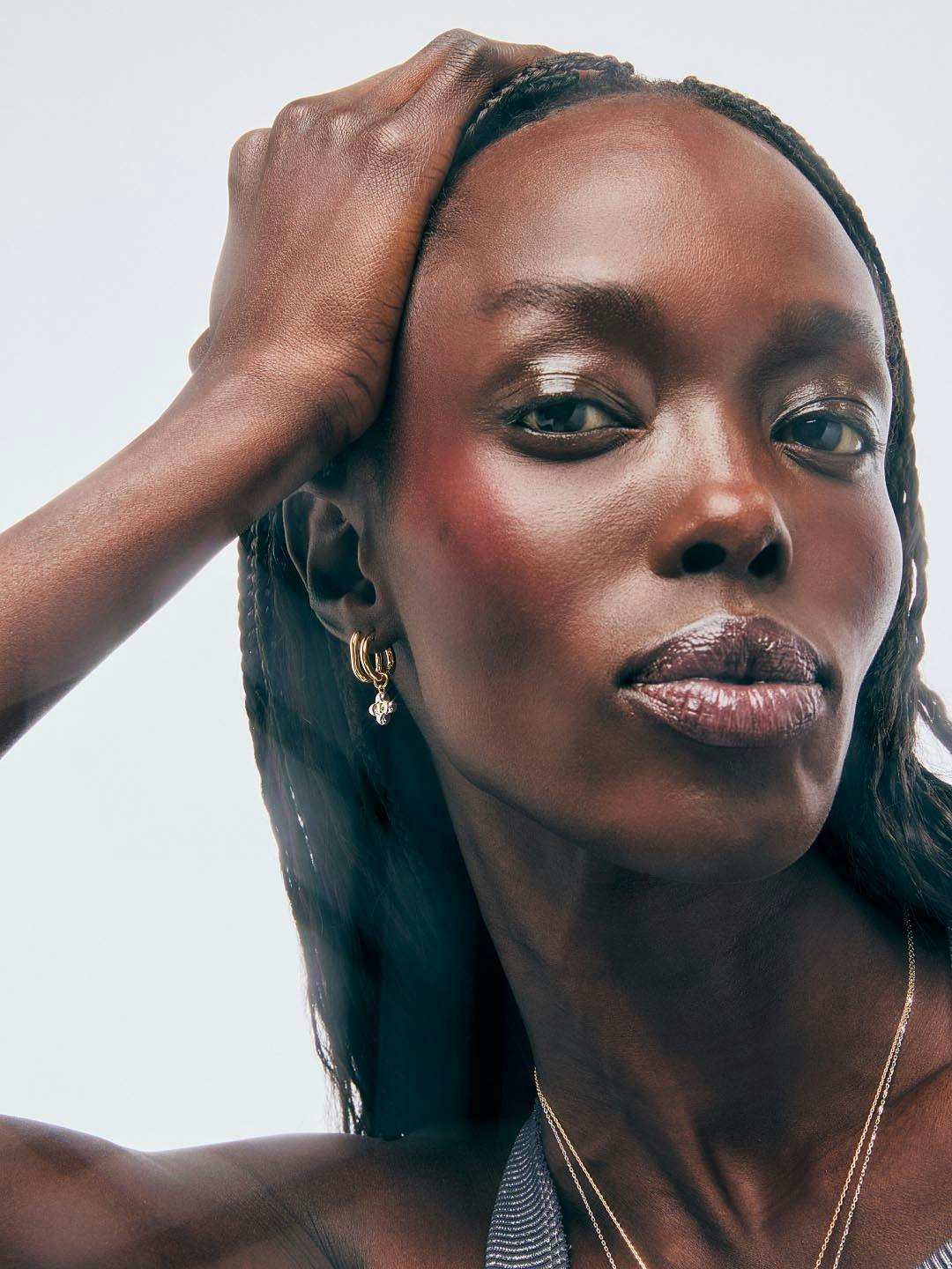 Flower Earrings - Liora Hoops