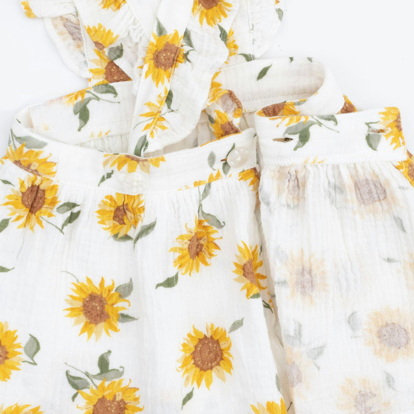 Baby Sunflower - Pinafore and Bloomer