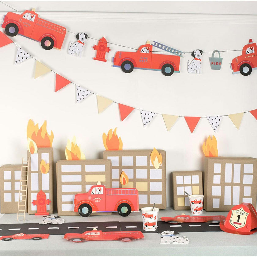 Fire Truck Cups