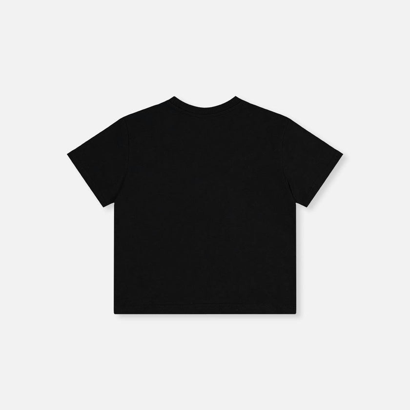 Heavy Jersey Wide Short Sleeve T-Shirt Black