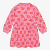Kids easy sweatshirt dress in dandelions