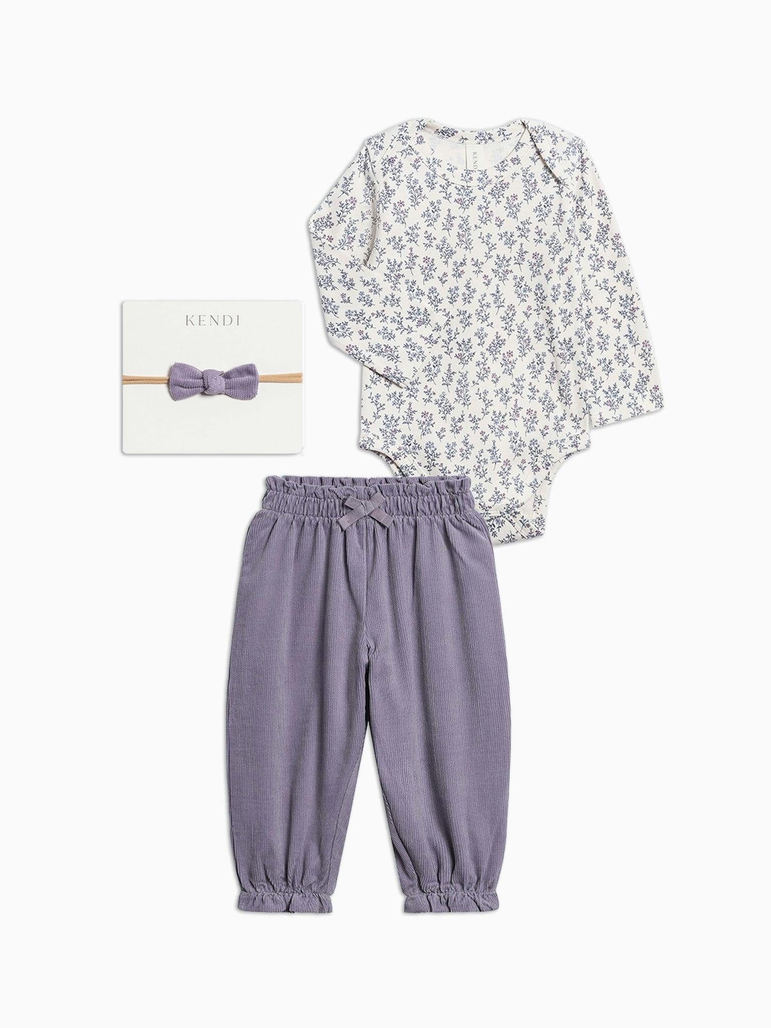 Organic Baby Girls Corduroy Bundle