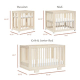 Yuzu 8-In-1 Convertible Crib With All-Stages Conversion Kits