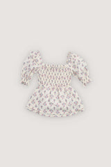 Clavel Blouse Clavel Print
