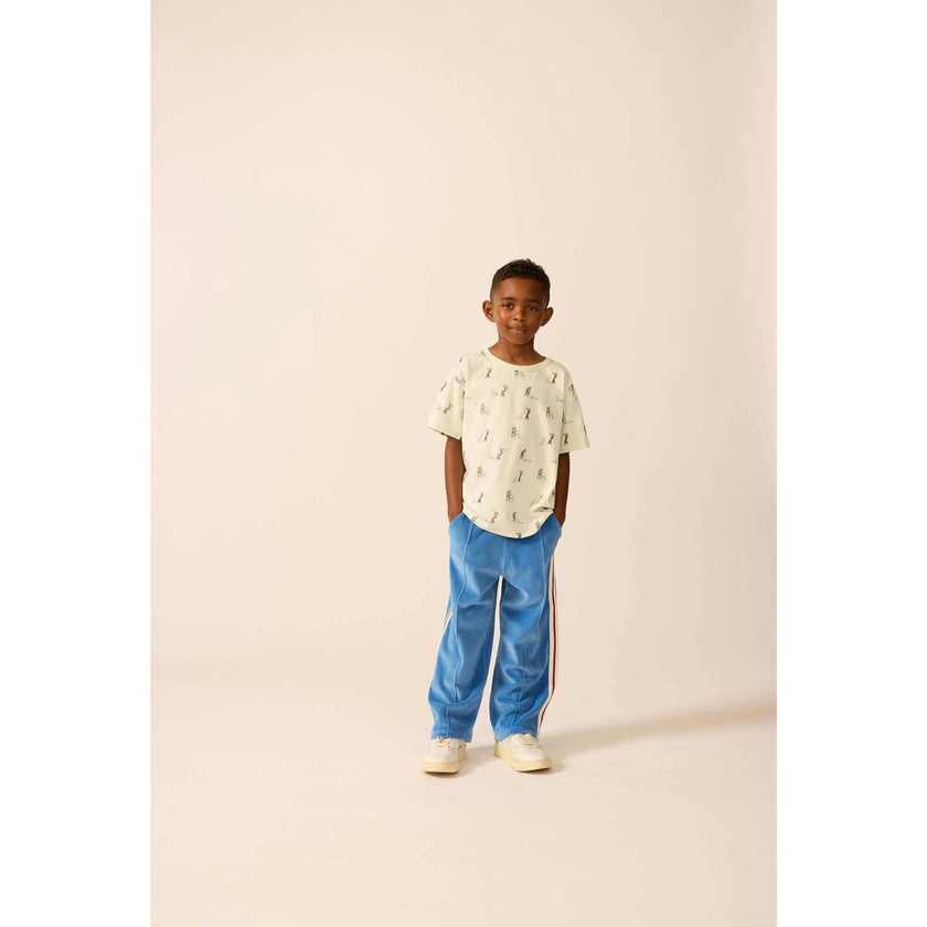 Organic Weekend Tee in Sage Duet