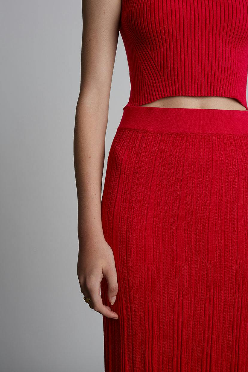 SALLY (SUMMER) SKIRT | ROSSO | ONE LEFT!