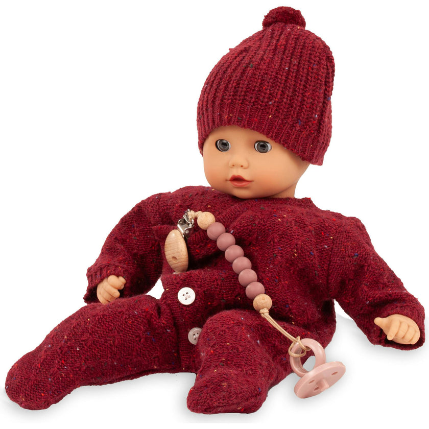 Gotz Muffin Baby “Jubilee” 13" Soft‑Body Baby Doll with Brown Sleeping Eyes