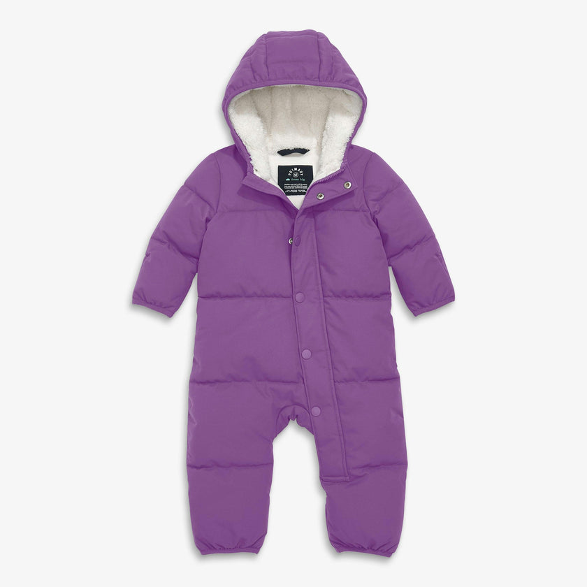 Baby weatherproof puffer suit