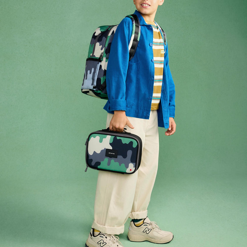 Rodgers Lunch Box, Camo Drip