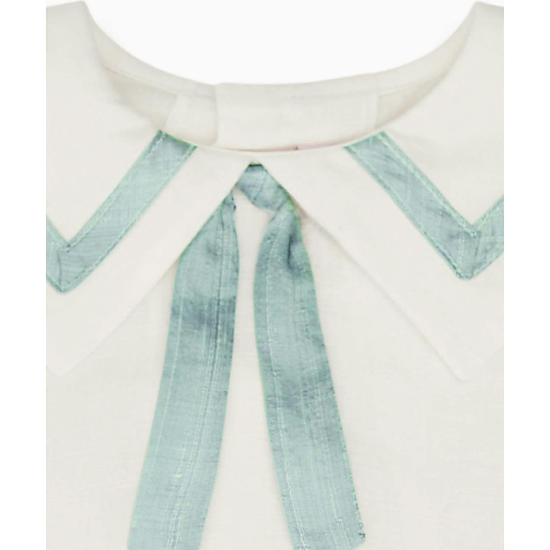 Sage Green Lirio Ceremony Silk Baby Boy Set