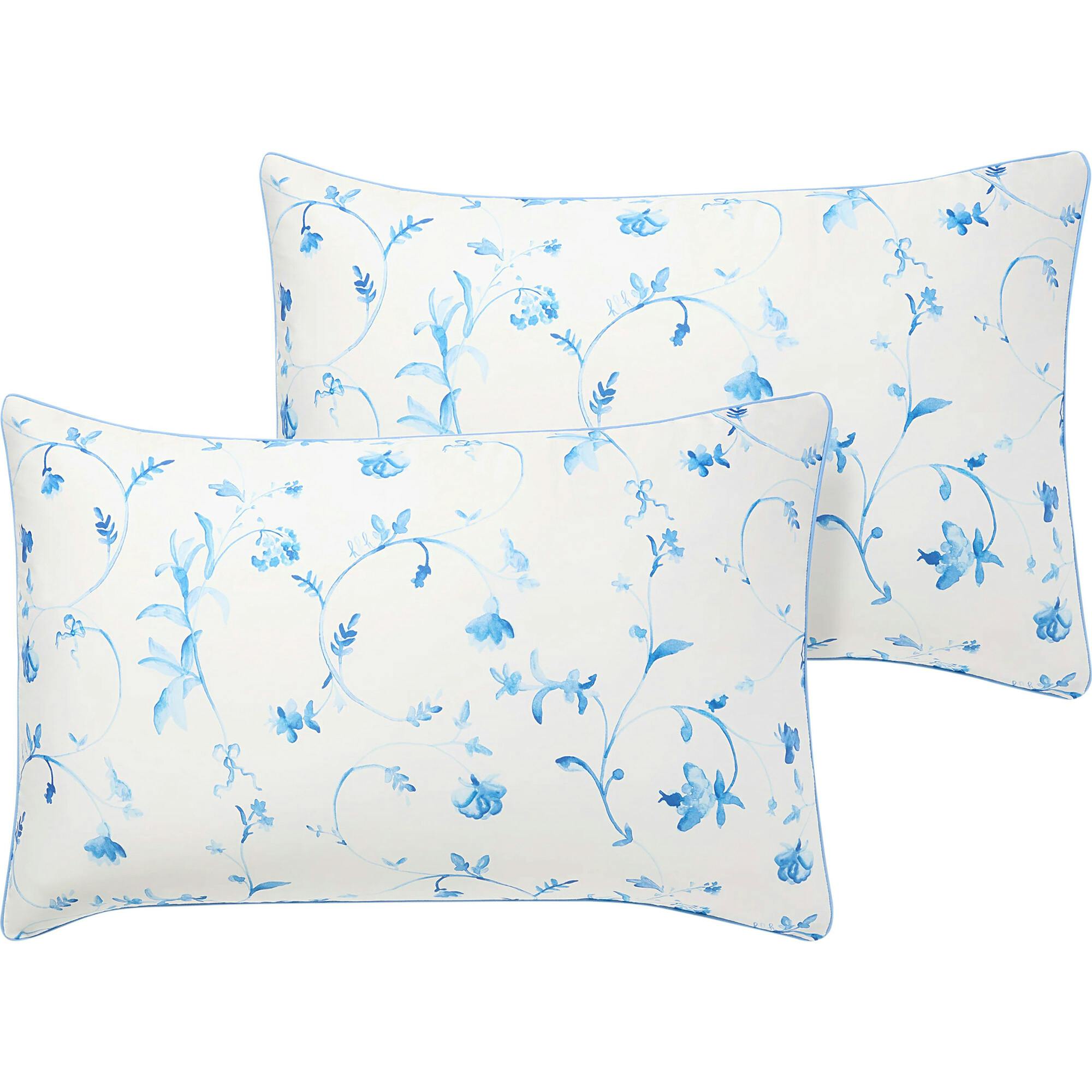 The Pillowcase Set - Blue Botanical