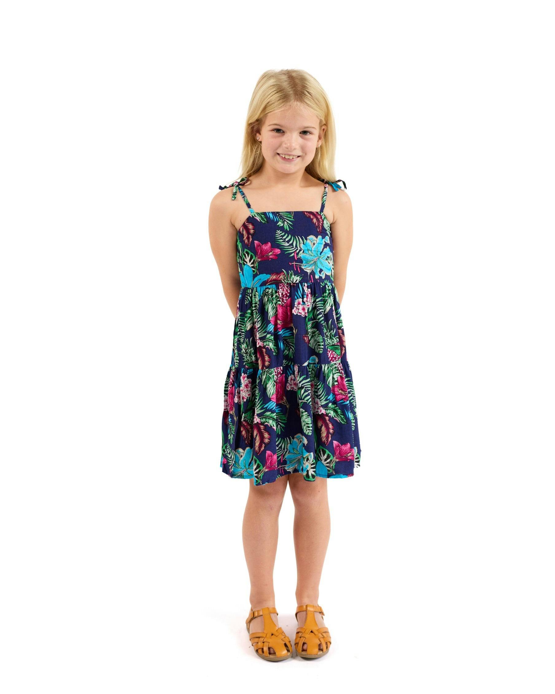 The Flower Hour - Girls Resort Dress