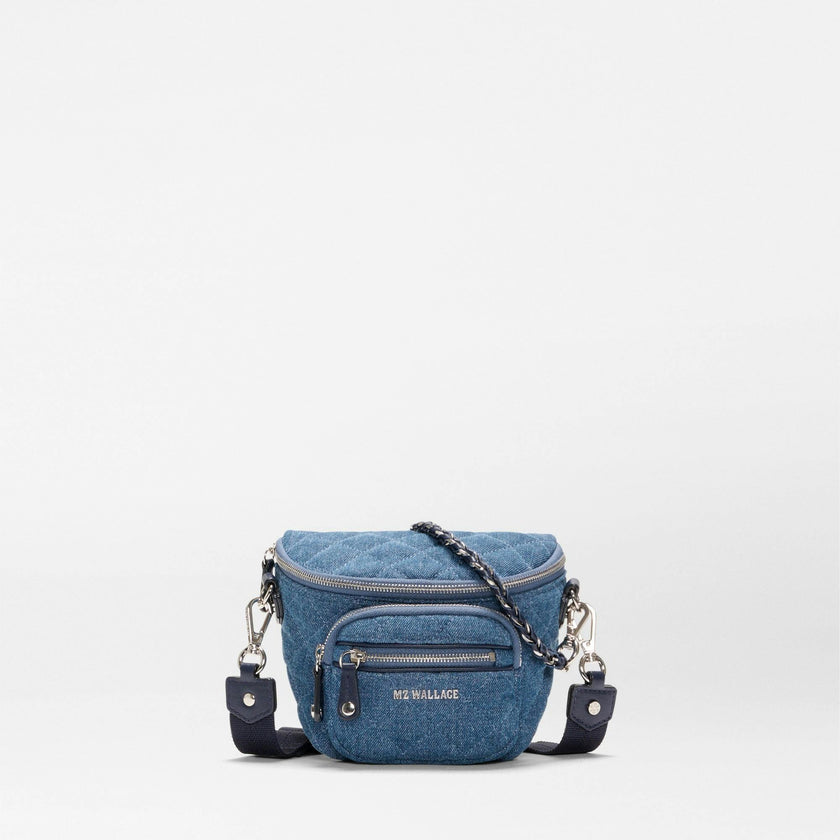 True Blue Denim Micro Crosby Sling