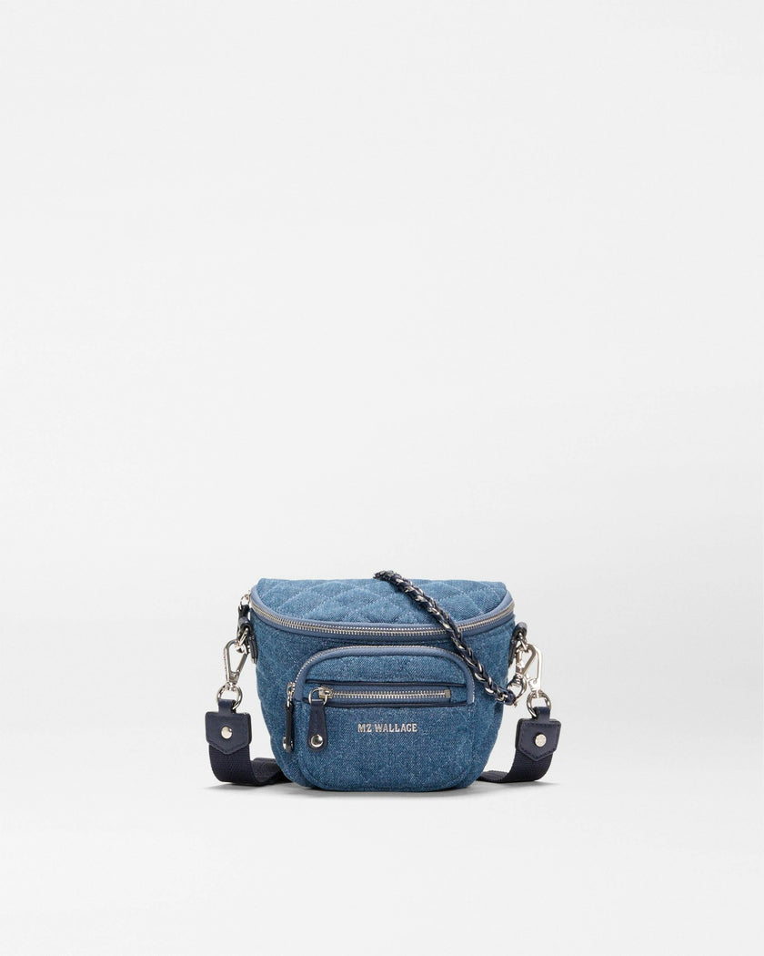 True Blue Denim Micro Crosby Sling