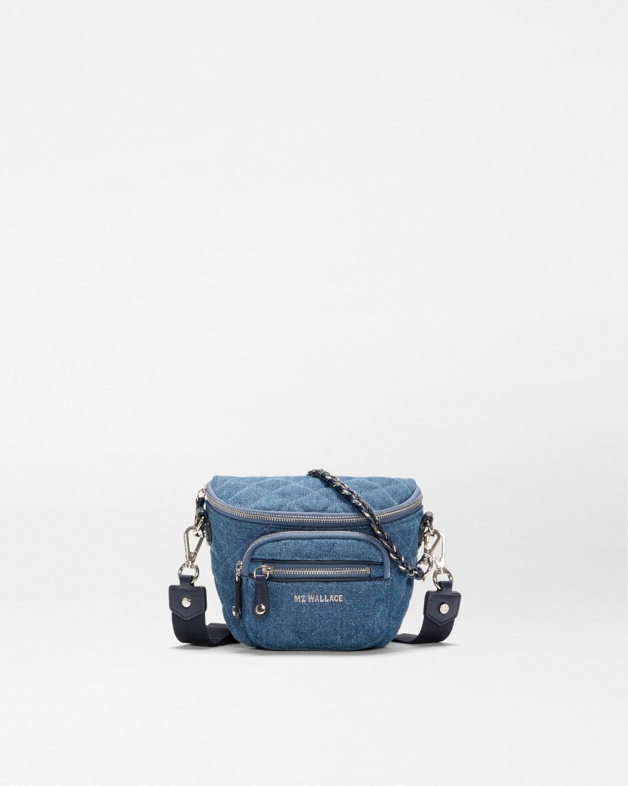 True Blue Denim Micro Crosby Sling