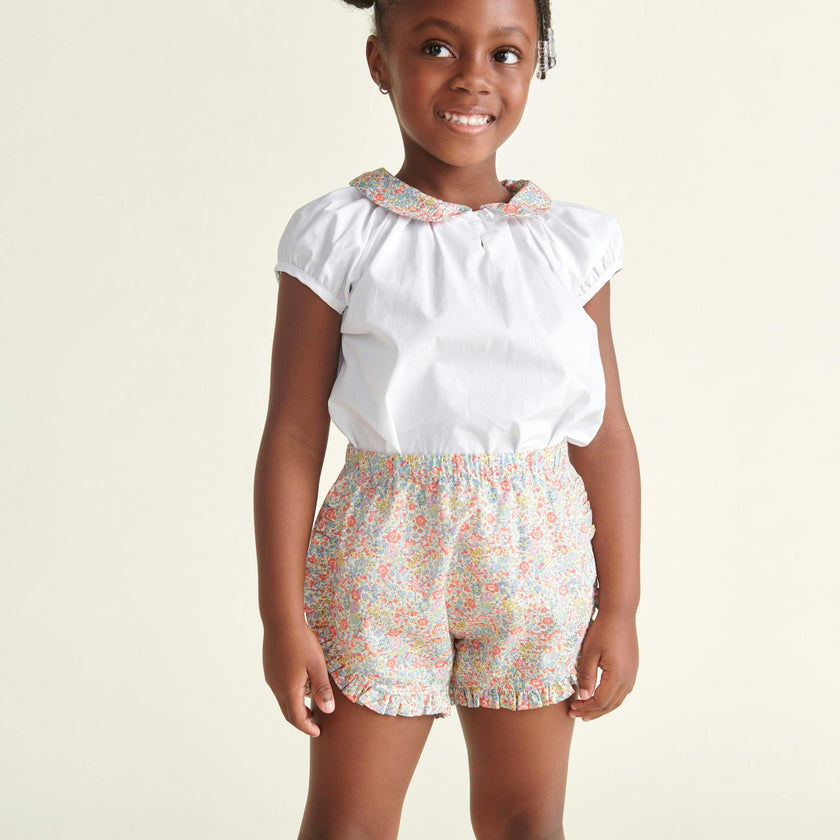 Made From Liberty Fabric Girls Shorts Lux