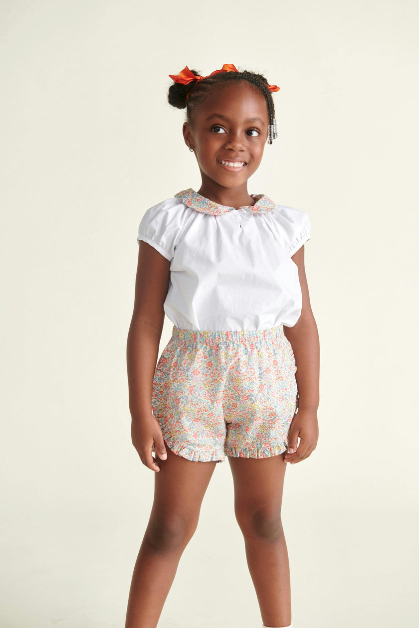 Made From Liberty Fabric Girls Shorts Lux