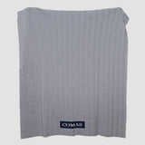 Custom Personalized Sustainable Knit Throw Blanket - Herringbone Name