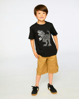 Stretch Twill Bermuda With Cargo Pockets