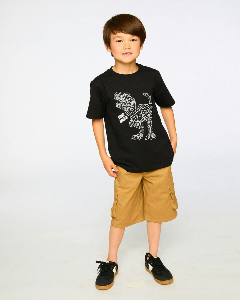 Stretch Twill Bermuda With Cargo Pockets