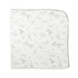 Original Organic Cotton Muslin Quilt - Pencil Floral