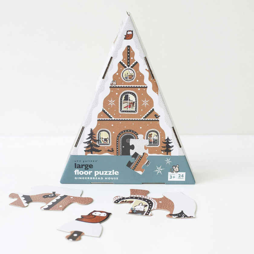 Wee Gallery Gingerbread House Puzzle