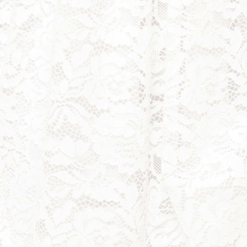 Hattie Dress in White Lace