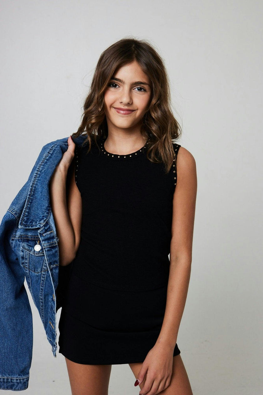 Liv Black Mini Skirt