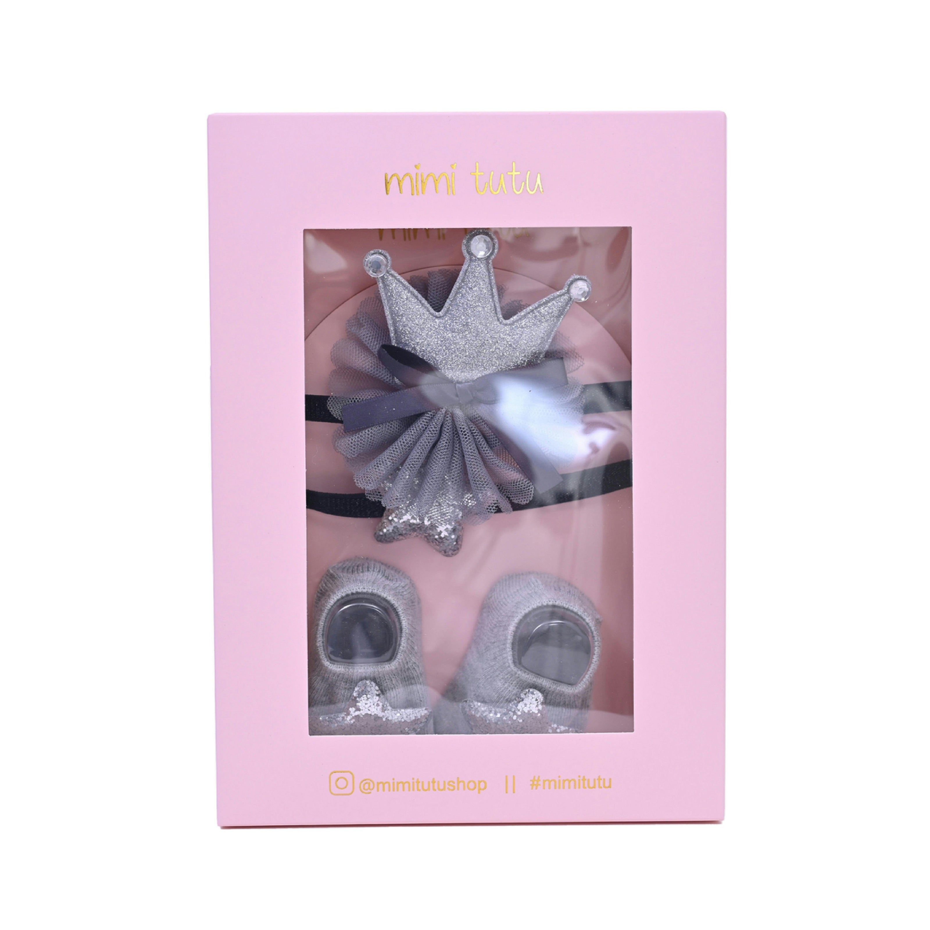 Little Blossoms Headband & Sock Gift Set